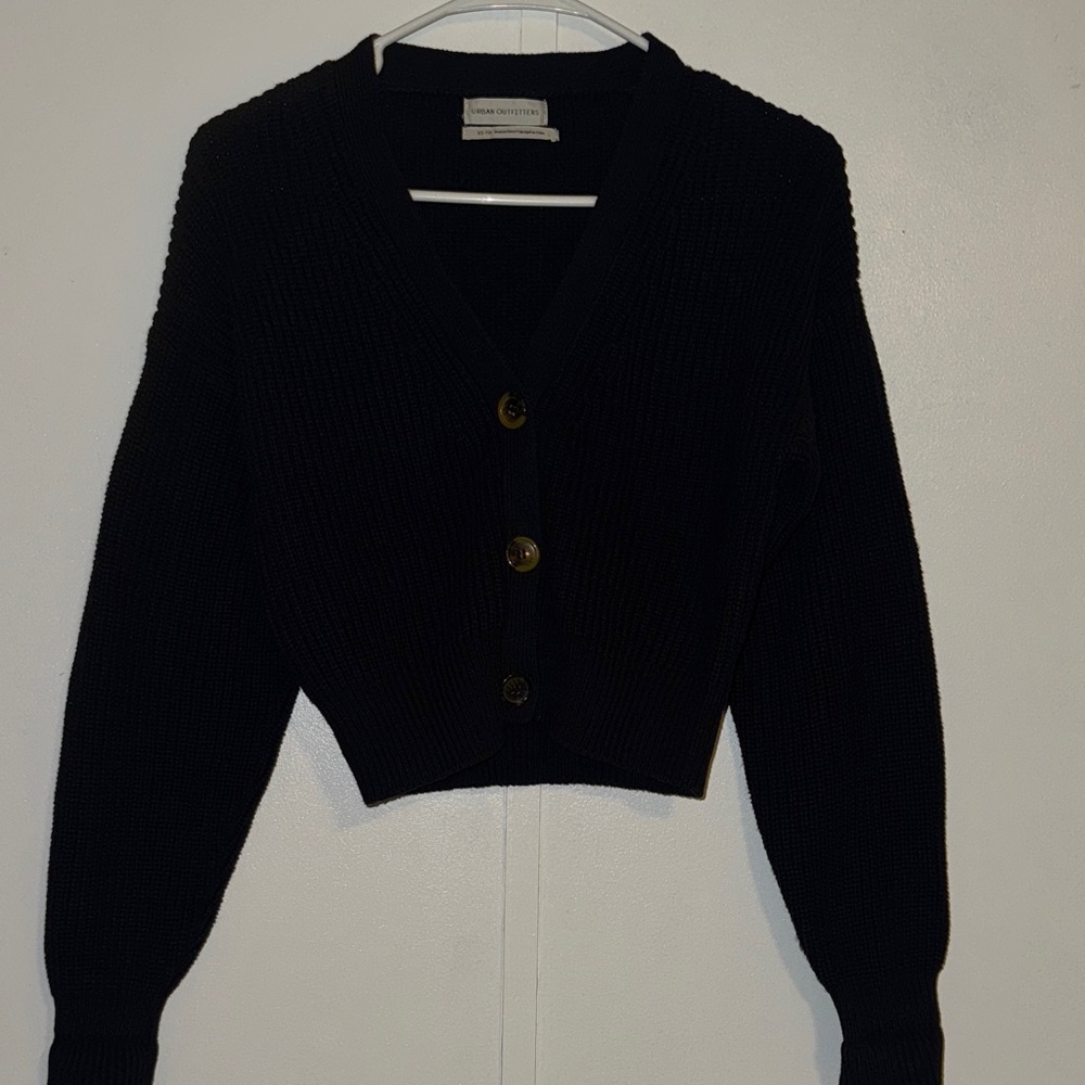 New Look Black Button-Up Cardigan